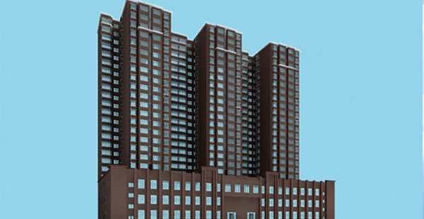 同煤集團(tuán)軒崗煤電原平3#樓社區(qū)活動中心